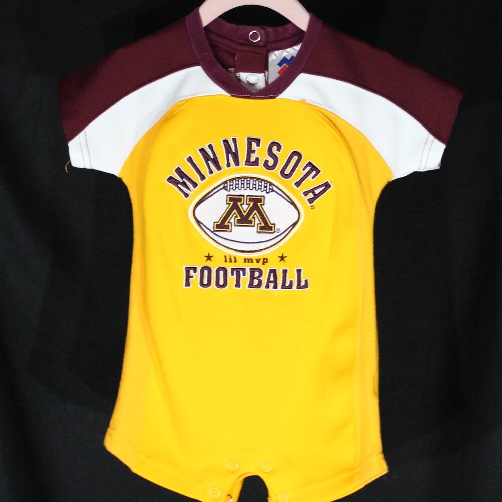 Mighty Mack University of Minnesota Football Onesie - Size 6/9M